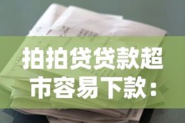 拍拍贷款申请失败怎么办？