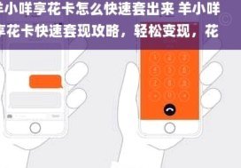 羊小咩便荔卡额度套现流程
