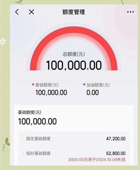 白条加油额度是什么意思